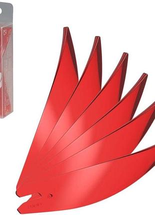 Комплект ребер hario v60 suiren dripper ribs 6 шт. red