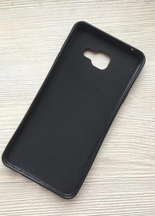 Коричневая накладка pierre cardin samsung a7 a710 2016год