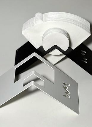 Подставка держатель ww coffee filter holder для кофейных фильтров белая