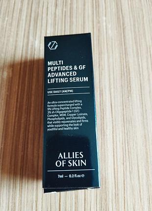 Сироватка з пептидами allies of skin, нова 7 мл