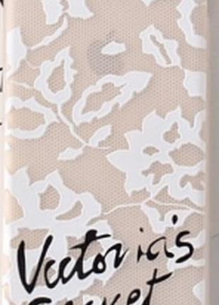 Силиконовый белый чехол victoria secret для iphone 5/5s