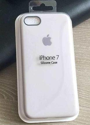 Мягкий цветной силиконовый чехол для iphone 7 / iphone 8 (4.7) серый
