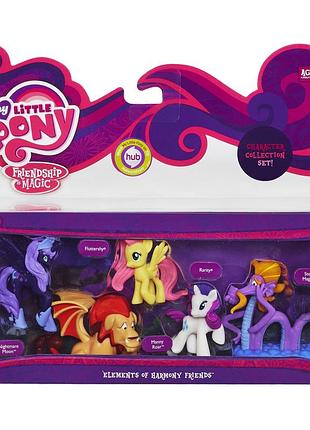 Колекційний набір my little pony: elements of harmony friends (hasbro)