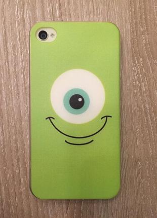 Силіконовий чохол одноглазик для iphone 4/4s
