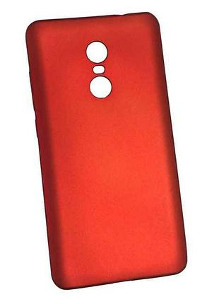 Силиконовый чехол rock для xiaomi redmi note 4x красный