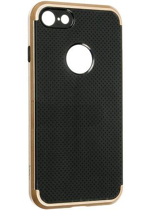Противоударный комбинированный чехол-накладка ipaky для iphone 7 и iphone 8 золотой