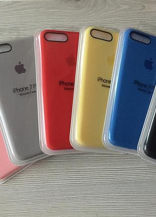 Ультратонкий силиконовый чехол для iphone 7+/8+ в упаковке