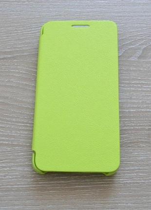 Салатовая стильная чехол-книжка для meizu m3 mini/m3/m3s