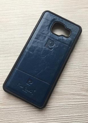 Чехол синий pierre cardin samsung a3 a310 2016год