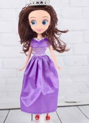 Кукла оем барби  с короной винил  28см  01741