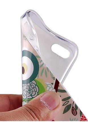 Силиконовый чехол совами для iphone 5/5s 6