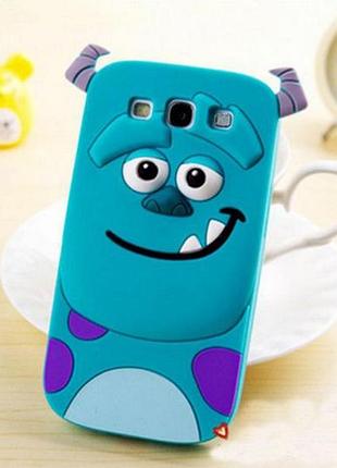 Силіконовий чохол "монстрик" на samsung s3