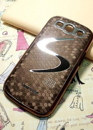 Чохол до samsung galaxys3 (i9300) коричневий