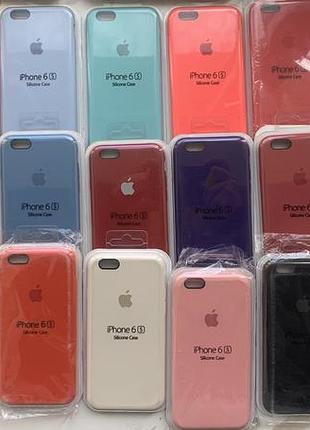 Чехол для iphone 6 6s в упаковке микрофибра + soft-touch
