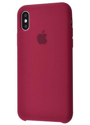 Чехол силиконовый silicone case для apple iphone xr