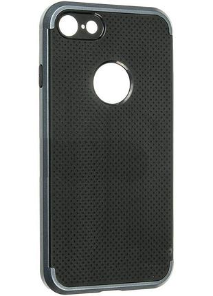 Противоударный комбинированный чехол-накладка ipaky для iphone 7 и iphone 8 серый