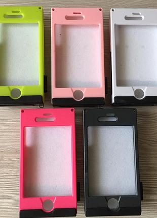 Пластиковий чохол "фотоапарат" в упаковці iphone 4/4s 5цветов