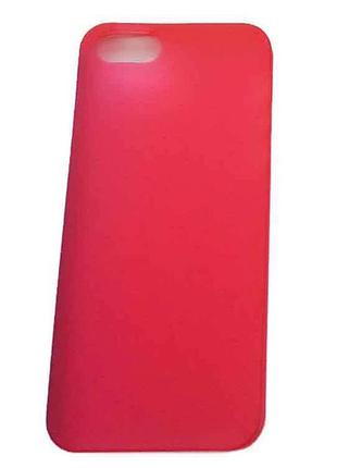 Тонкий пластиковий чехлол для iphone 5/5s