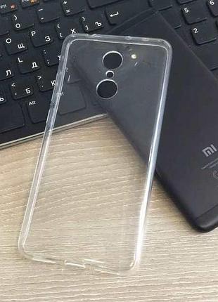 Накладка силиконовая slim premium xiaomi redmi 5 (прозрачный)