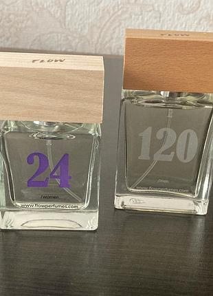 Flow perfumes-парфуми для жінок і чоловіків 50 мл. дуже стійкі
