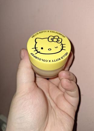 Colourpop hello kitty pineapple pop lippie scrub