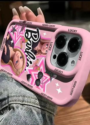 Силіконовий чохол для iphone 12pro max 6.7 дюйма barbie