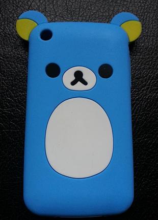 Чохол "блакитний ведмедик rilakkuma"