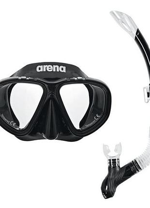 Набір маска і трубка arena premium snorkeling set jr