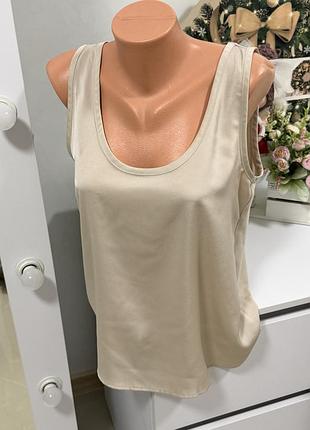 Жіноча майка primark бежевого кольору розмір с/м