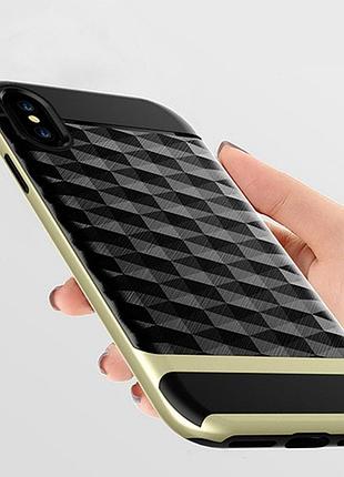 Комбінований захисний чохол-бампер для iphone x/xs