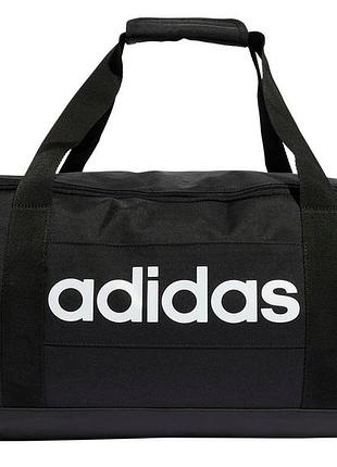 Сумка adidas linear duffel 40l чорний уні 22х56х28 см