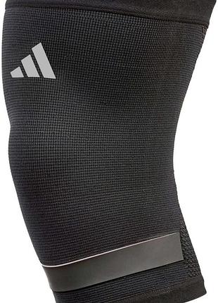 Фиксатор колена adidas performance knee support черный уни l