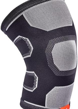 Фіксатор коліна adidas knee support xl чорний ,сірий
