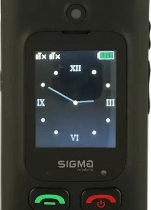 Кнопковий телефон sigma comfort 50 shell duo type-c black 3