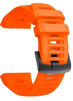 Силиконовый ремешок smartera для garmin instinct 2 / instinct - 22 мм, orange