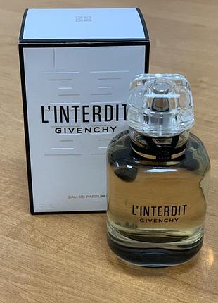 Оригінальні парфуми givenchy l'interdit