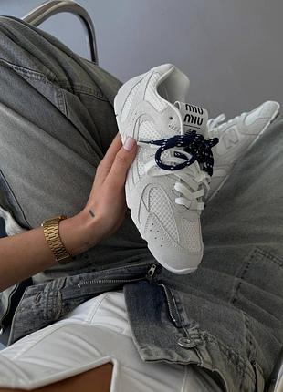 New кросівки🤍 miu miu x nb  white   •  китай  • замш/текстиль •