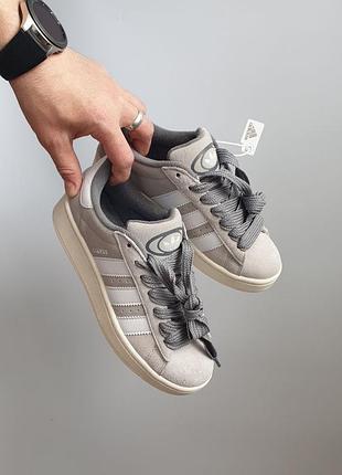 Adidas campus grey white