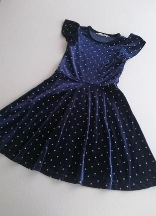 Велюровое платье, платье h&amp;m. 2
