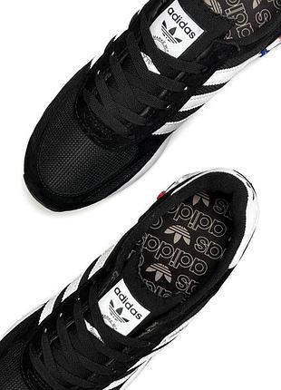 Adidas la trainer black white 5