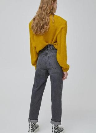 Джинси мом (slouchy) pull&bear2 фото