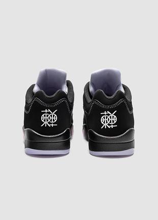 Кросівки жіночі nike air jordan 5 low dongdan black