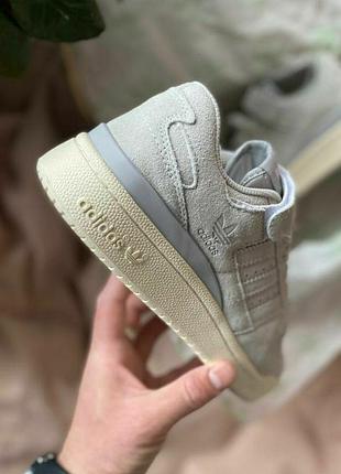Adidas forum 84 low light grey cream 10