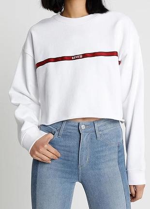 Кофта жіноча levi’s біла 8