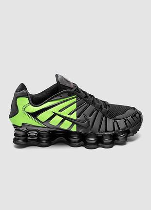 Кросівки чоловічі nike shox tl university green gradient