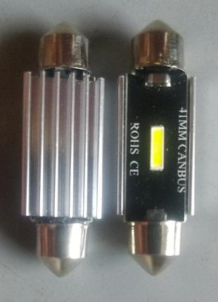 Светодиодная лампа 41мм c5w led canbus