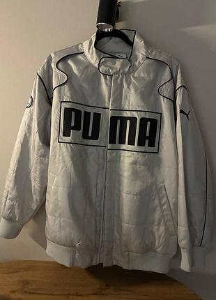 Куртка унісекс puma archive seasonal relaxed racer white