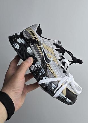 Nike initiator custom white black beige кросівки жіночі