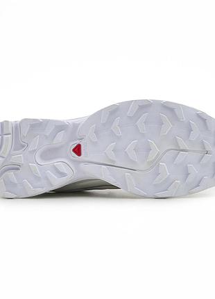 Salomon s/lab xt-6 white silver 4