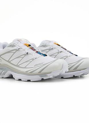 Salomon s/lab xt-6 white silver